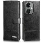 Shock Proof Flip Cover Back Case for 1+ Oneplus Nord Ce 3 5G | Magnetic Wallet Leather Case with Stand