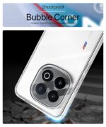 Crystal Clear Transparent Back Case Cover for Compatible with iQOO 13 5G | Full Device & Camera Protection Shockproof TPU | Flexible Silicone Back Cover Case Transparent - Image 5