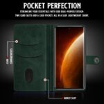 Shock Proof Flip Cover Back Case for Realme Narzo 60 Pro | Magnetic Wallet Leather Case with Stand - Image 4