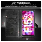 Shock Proof Flip Cover Back Case for Samsung Galaxy M15 5G Prime Edition | Magnetic Wallet Leather Case with Stand - Image 6