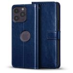Shock Proof Flip Cover Back Case for Apple Iphone 14 Pro Max | Magnetic Wallet Leather Case with Stand - Image 4
