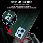 Shock Proof Flip Cover Back Case for Xiaomi Redmi Note 12 4G | Magnetic Wallet Leather Case with Stand - Image 8