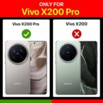 Shock Proof Flip Cover Back Case for Vivo X200 Pro 5G | Magnetic Wallet Leather Case with Stand - Image 2