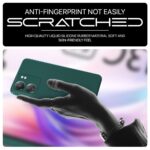 Back Cover for Xiaomi Redmi 13C 4G | Poco C65 | Ultra Slim Soft Rubberised Case | Inner Velvet Fabric Lining | Matte Silicone Flexible Mobile Case | Camera Protection  Green - Image 8