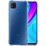 Flexible Shockproof Crystal Clear TPU Back Cover Case Full Protection with Cushioned Edges Clear TPU Back Case Cover for Redmi 9 | Redmi 9 Activ | Poco C31 Transparent - Image 2