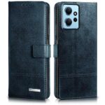 Shock Proof Flip Cover Back Case for Xiaomi Redmi Note 12 4G | Magnetic Wallet Leather Case with Stand