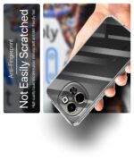 Crystal Clear Transparent Back Cover Case Compatible with Tecno Pova 6 Neo 5G Shockproof Flexible TPU Silicone Case with Full Body & Camera Protection Transparent - Image 6