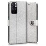 Shock Proof Flip Cover Back Case for Redmi Note 11T 5G | Magnetic Wallet Leather Case with Stand - Image 3