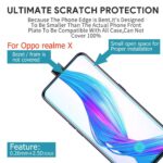 (Buy 1 Get 1 Free Unbreakable Nano Film Glass [ Flexible Like a Screen Guard, Harder Than a Tempered Glass ] Screen Protector for Realme X Transparent