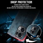 Shock Proof Flip Cover Back Case for Oppo Reno 13 Pro 5G | Magnetic Wallet Leather Case with Stand - Image 8