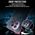 Shock Proof Flip Cover Back Case for Oppo F29 5G | Magnetic Wallet Leather Case with Stand - Image 4