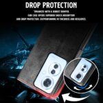 Shock Proof Flip Cover Back Case for Oppo F25 Pro 5G | Magnetic Wallet Leather Case with Stand - Image 8