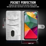Shock Proof Flip Cover Back Case for Xiaomi Redmi Note 12 4G | Magnetic Wallet Leather Case with Stand - Image 6