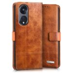 Shock Proof Flip Cover Back Case for Oppo Reno 8T 5G | Magnetic Wallet Leather Case with Stand - Image 2