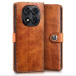 Shock Proof Flip Cover Back Case for Redmi Note 14 Pro 5G | Magnetic Wallet Leather Case with Stand - Image 4