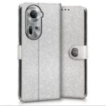 Shock Proof Flip Cover Back Case for Oppo Reno 11 5G | Magnetic Wallet Leather Case with Stand - Image 3