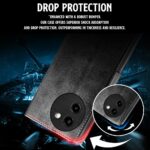 Shock Proof Flip Cover Back Case for Vivo T3X 5G | Magnetic Wallet Leather Case with Stand - Image 8