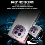 Shock Proof Flip Cover Back Case for Oppo F29 5G | Magnetic Wallet Leather Case with Stand - Image 6