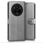 Shock Proof Flip Cover Back Case for Realme 14 Pro Plus 5G | Magnetic Wallet Leather Case with Stand - Image 2