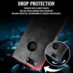 Shock Proof Flip Cover Back Case for Apple Iphone 7 Plus | Magnetic Wallet Leather Case with Stand - Image 8