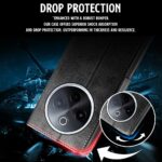 Shock Proof Flip Cover Back Case for Iqoo Z10 5G | Magnetic Wallet Leather Case with Stand - Image 6