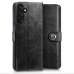 Shock Proof Flip Cover Back Case for Samsung Galaxy M35 5G | Magnetic Wallet Leather Case with Stand - Image 4