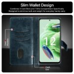 Shock Proof Flip Cover Back Case for Xiaomi Redmi Note 12 5G | Magnetic Wallet Leather Case with Stand - Image 4