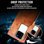 Shock Proof Flip Cover Back Case for Vivo V30 Pro | Magnetic Wallet Leather Case with Stand - Image 7