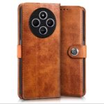 Shock Proof Flip Cover Back Case for Redmi A4 5G | Magnetic Wallet Leather Case with Stand - Image 4