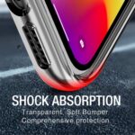 kelpuj Crystal Clear Transparent Back Case for Compatible with Lava Blaze 2 | Shockproof Flexible TPU Silicone Cover | Full Body & Camera Protection Transparent - Image 5