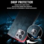 Shock Proof Flip Cover Back Case for Oppo K13 5G | Magnetic Wallet Leather Case with Stand - Image 4