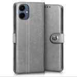 Shock Proof Flip Cover Back Case for Samsung Galaxy A06 | Magnetic Wallet Leather Case with Stand - Image 2