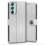 Shock Proof Flip Cover Back Case for Samsung Galaxy M55 5G | Magnetic Wallet Leather Case with Stand - Image 4