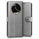 Shock Proof Flip Cover Back Case for Realme 13 Pro 5G | Magnetic Wallet Leather Case with Stand - Image 3