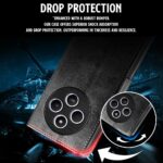 Shock Proof Flip Cover Back Case for Redmi A4 5G | Magnetic Wallet Leather Case with Stand - Image 8