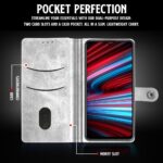 Shock Proof Flip Cover Back Case for Redmi Note 11T 5G | Magnetic Wallet Leather Case with Stand - Image 4