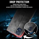 Shock Proof Flip Cover Back Case for Samsung Galaxy M04 | Magnetic Wallet Leather Case with Stand - Image 6