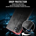 Shock Proof Flip Cover Back Case for Samsung Galaxy M35 5G | Magnetic Wallet Leather Case with Stand - Image 8