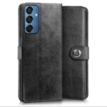 Shock Proof Flip Cover Back Case for Samsung Galaxy M15 5G Prime Edition | Magnetic Wallet Leather Case with Stand - Image 4