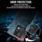 Shock Proof Flip Cover Back Case for Hmd Crest Max 5G | Magnetic Wallet Leather Case with Stand - Image 5