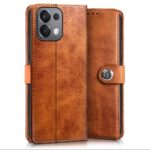 Shock Proof Flip Cover Back Case for Oppo K13 5G | Magnetic Wallet Leather Case with Stand - Image 2