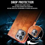 Shock Proof Flip Cover Back Case for Oppo K13 5G | Magnetic Wallet Leather Case with Stand - Image 6