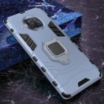 Polycarbonate Xiaomi Redmi Note 10T 5G | Poco M3 Pro 5G Tough Armor Bumper Back Case Cover | Ring Holder & Kickstand in-Built | Excellent 360 Degree Protection for Mobile (Blue) - Image 3