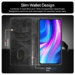 Shock Proof Flip Cover Back Case for Xiaomi Mi Redmi Note 8 Pro | Magnetic Wallet Leather Case with Stand - Image 4