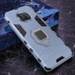 Shock Proof Back Case Mobile Cover for OnePlus Nord | Back Cover Case (Tough Armor | Hybrid PC + TPU | Ring Holder & in-Built Kickstand | Blue) - Image 3