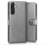Shock Proof Flip Cover Back Case for Samsung Galaxy M16 5G | Magnetic Wallet Leather Case with Stand - Image 2