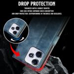 Shock Proof Flip Cover Back Case for Mi Redmi 12 5G | Magnetic Wallet Leather Case with Stand - Image 7