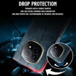 Shock Proof Flip Cover Back Case for Realme P2 Pro 5G | Magnetic Wallet Leather Case with Stand - Image 6