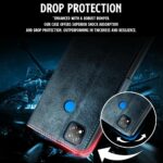 Shock Proof Flip Cover Back Case for Xiaomi Mi Redmi 9 | Magnetic Wallet Leather Case with Stand - Image 4