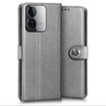Shock Proof Flip Cover Back Case for Iqoo Z9 5G | Magnetic Wallet Leather Case with Stand - Image 4